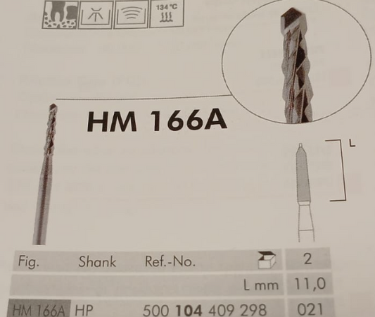 FRESA MEISINGER HM 166A/021 104 1pz