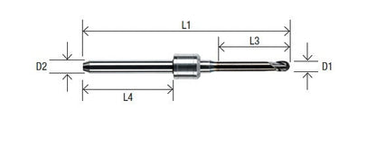 FRESE CAD-CAM EDENTA 1pz