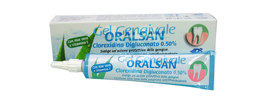 ORALSAN GEL GENGIVALE CON CLOREXIDINA 0,5% 12x30ml (340111)