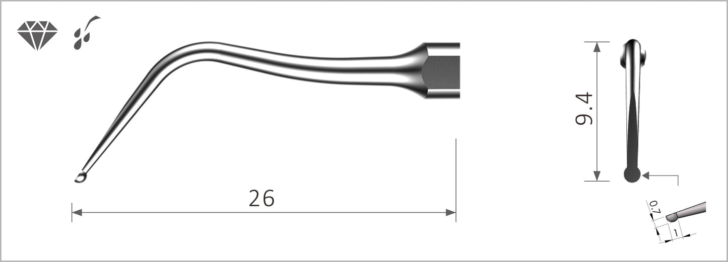 INSERTI COMPATIBILI ACTEON-SATELEC