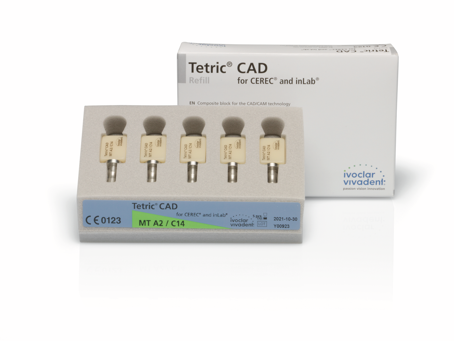 TETRIC CAD CEREC/INLAB IVOCLAR C14 5pz