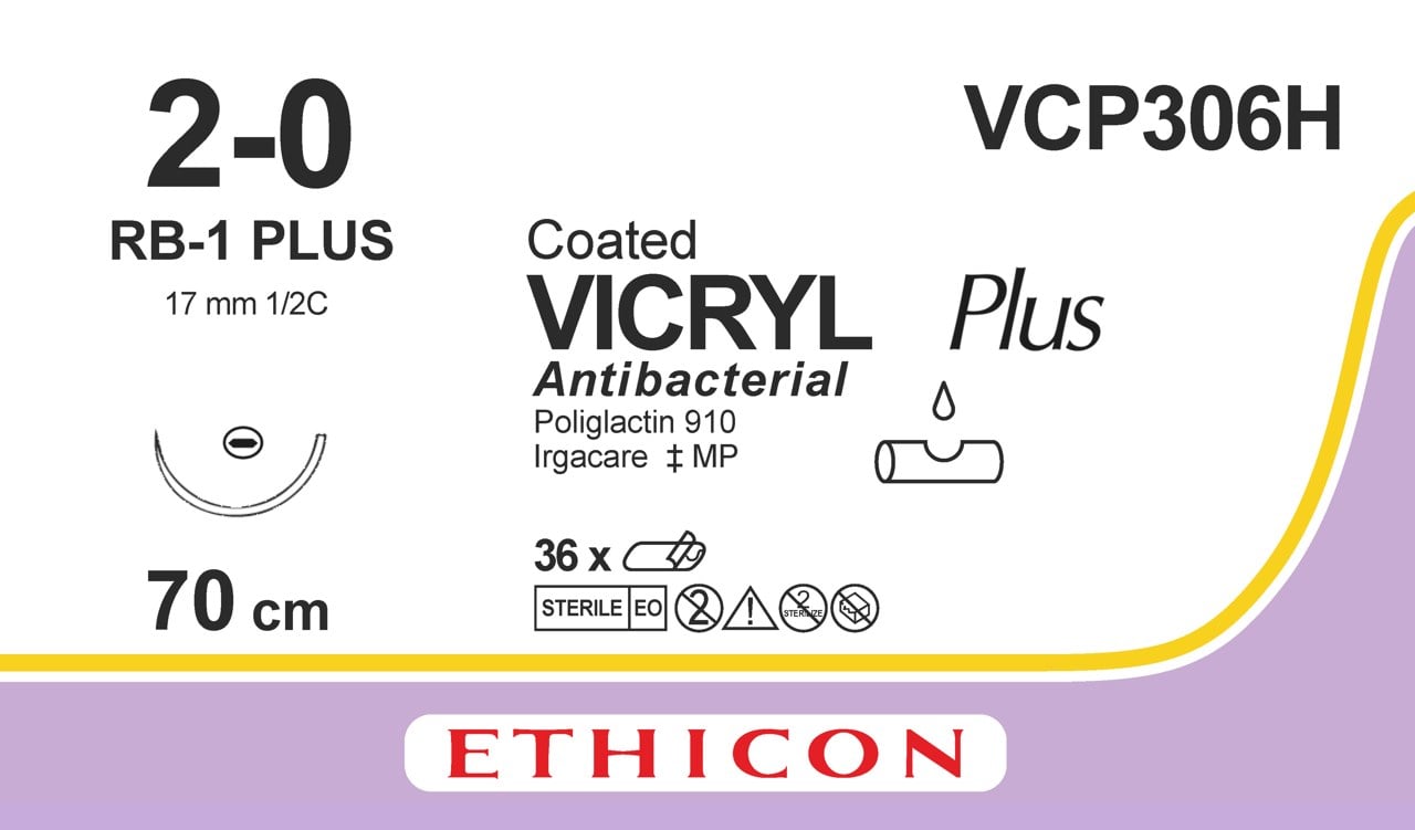 SUTURE VICRYL PLUS ETHICON