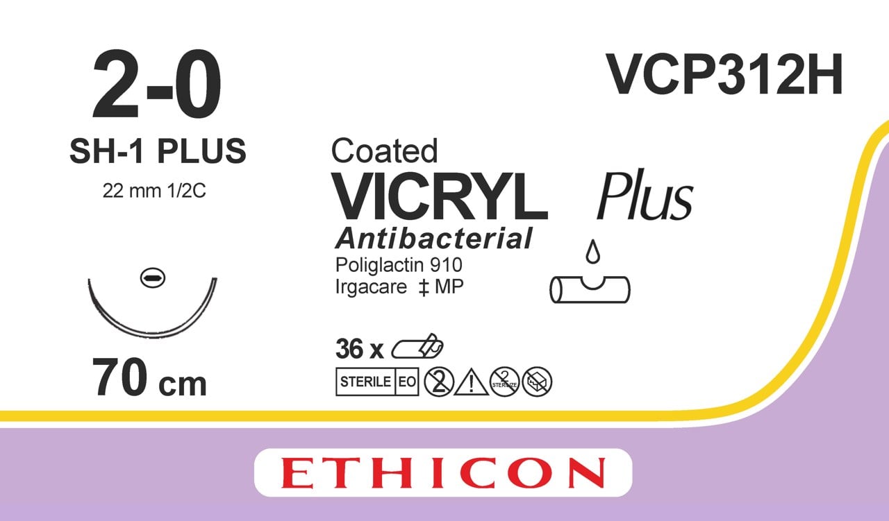 SUTURE VICRYL PLUS ETHICON