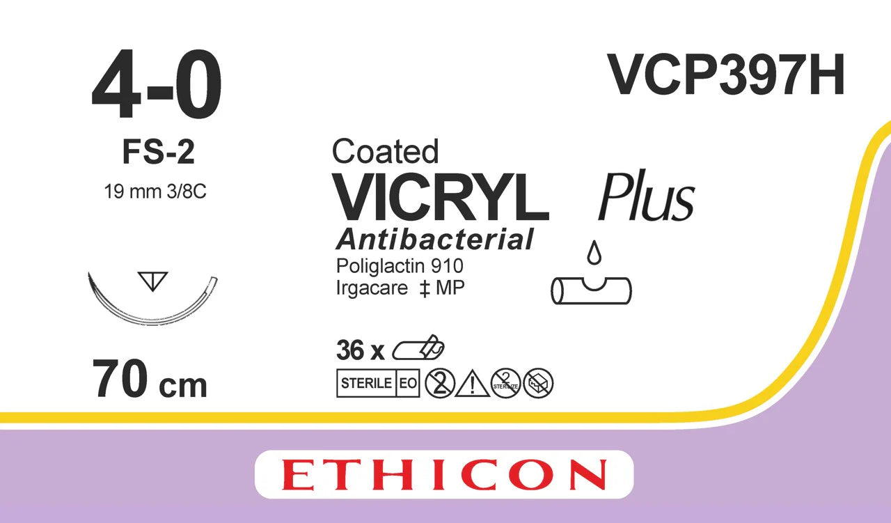 SUTURE VICRYL PLUS ETHICON