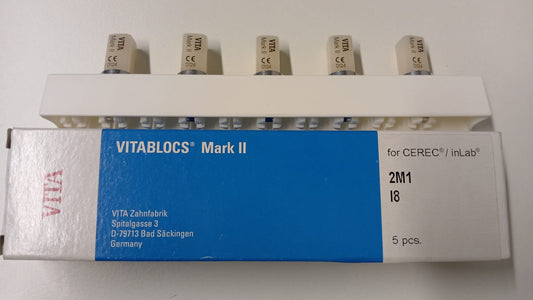 BLOCCHETTI VITABLOC MARK II 2M1C I8 PER CEREC/INLAB 5pz