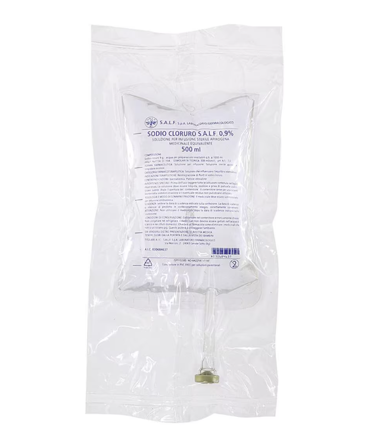 SODIO CLORURO 0,9% SACCA 20x250ml AIC030684702
