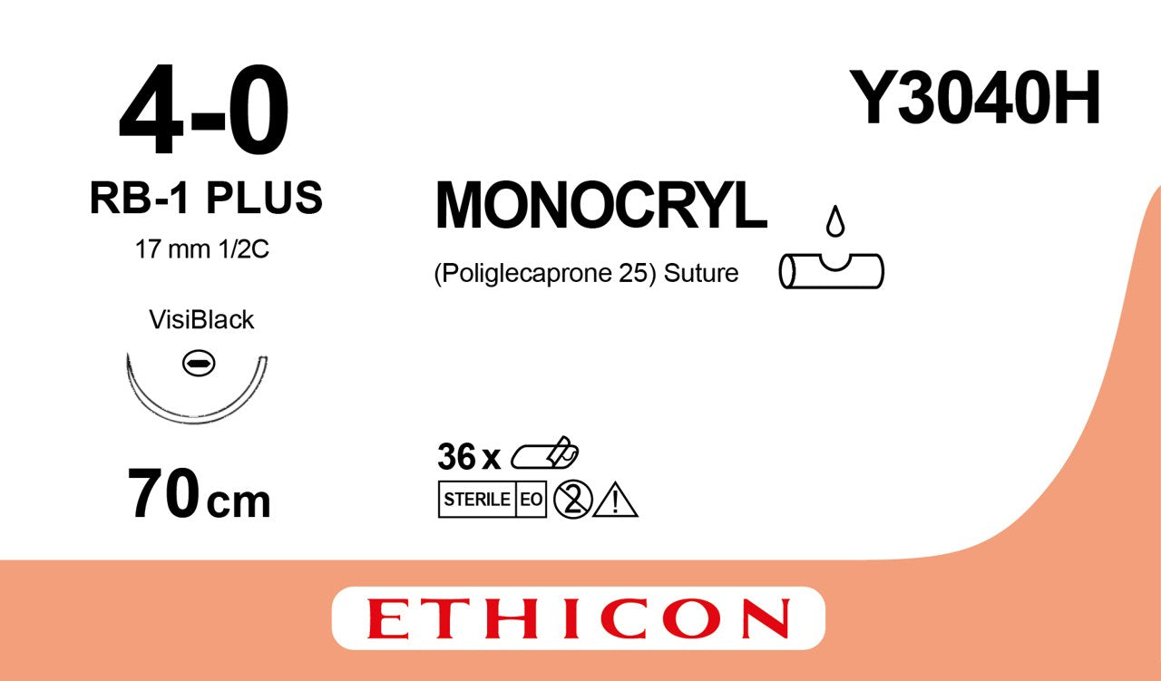 SUTURA MONOCRYL ETHICON 36pz