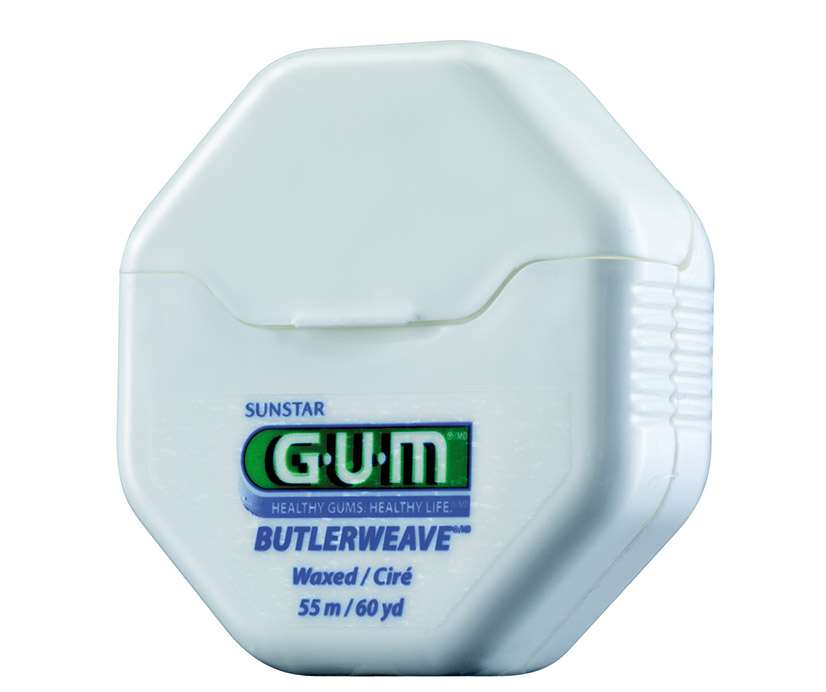FILO INTERDENTALE GUM BUTLER WEAVE CERATO 54,8mt 12pz
