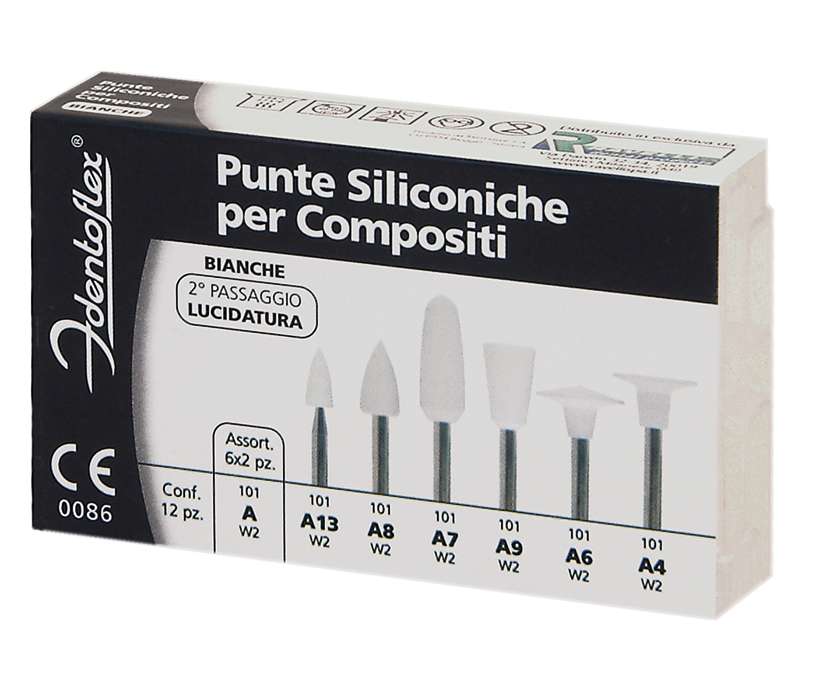 GOMMINI SILICONE IDENTOFLEX BIANCO A4 12pz