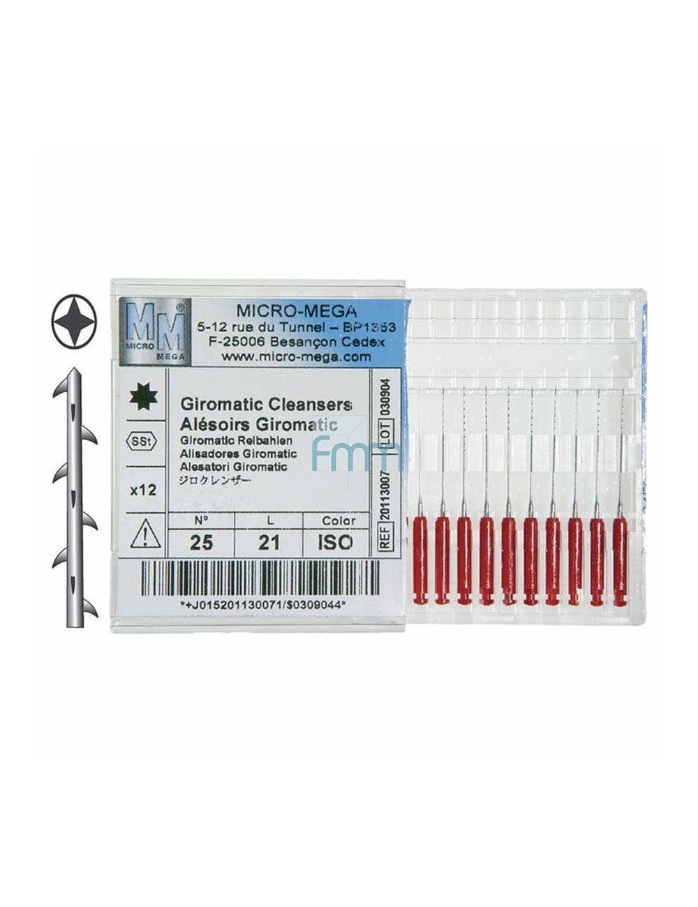 ALESATORI GIROMATIC MICROMEGA 12pz
