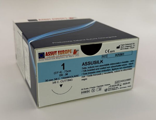 SUTURE ASSUSILK ASSUT 36pz