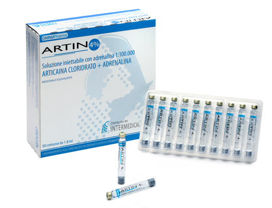 ARTIN 4% 1:100.000 50pz TUBOFIALE AIC: 036084022