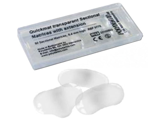 MATRICI SEZIONALI TRASP.ALT.6,4MM 100PZ