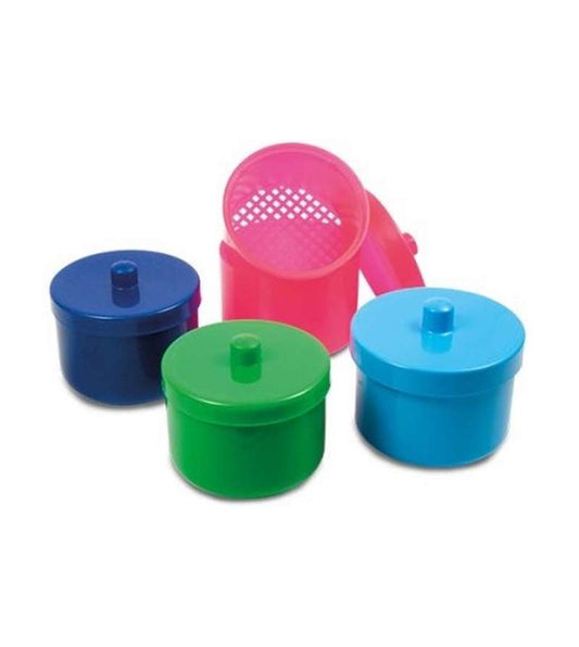 CONTENITORE PER PROTESI CON FILTRO AZZURRO 1pz