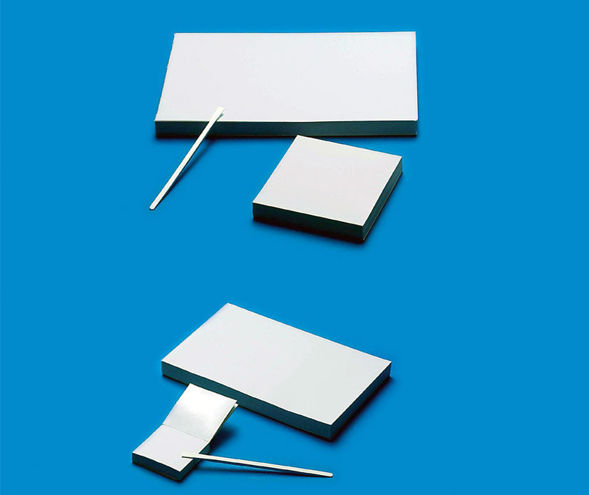 BLOCCHETTI PER IMPASTO IN CARTA PLASTIFICATA 5x5cm 100fogli