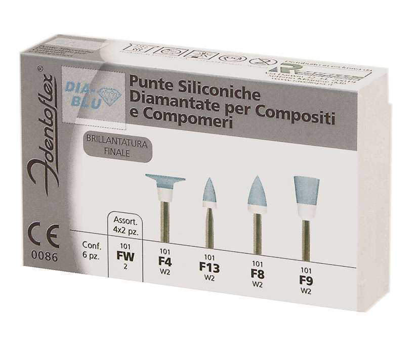 GOMMINI SILICONE IDENTOFLEX DIA-BLU F13 6pz