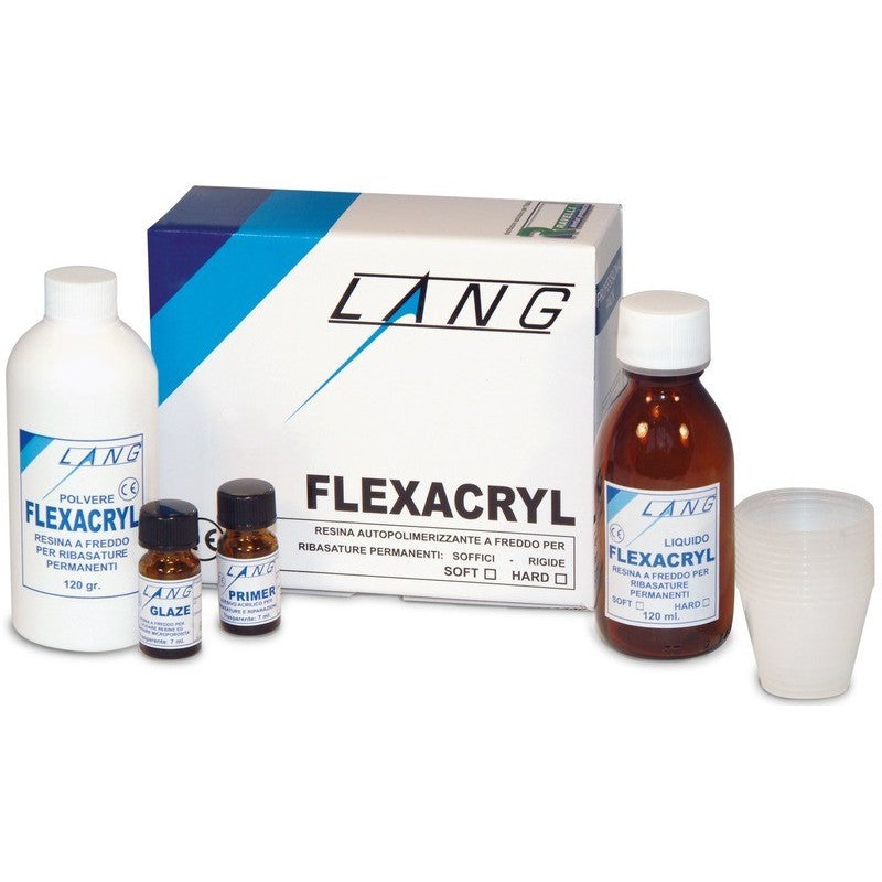 FLEXACRYL SOFT ROSA POLV.+LIQUIDO KIT COMPLETO