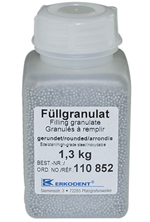GRANULATO IN ACCIAIO ERKODENT 1300gr