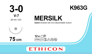 SUTURE SETA ETHICON AGO TAPERCUT 26mm V-7 1/2 cerchio