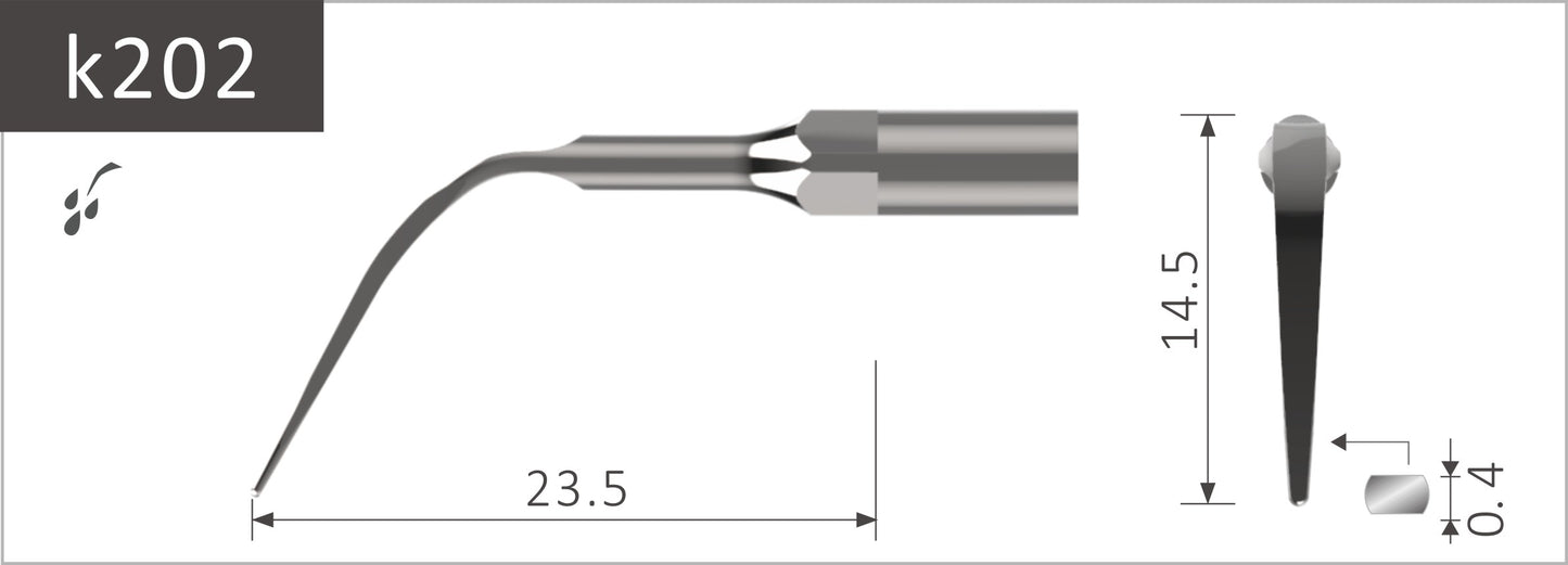 INSERTI ABLATORE COMPATIBILI PIEZOLED-PIEZOSOFT KAVO