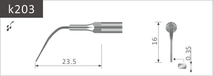 INSERTI ABLATORE COMPATIBILI PIEZOLED-PIEZOSOFT KAVO