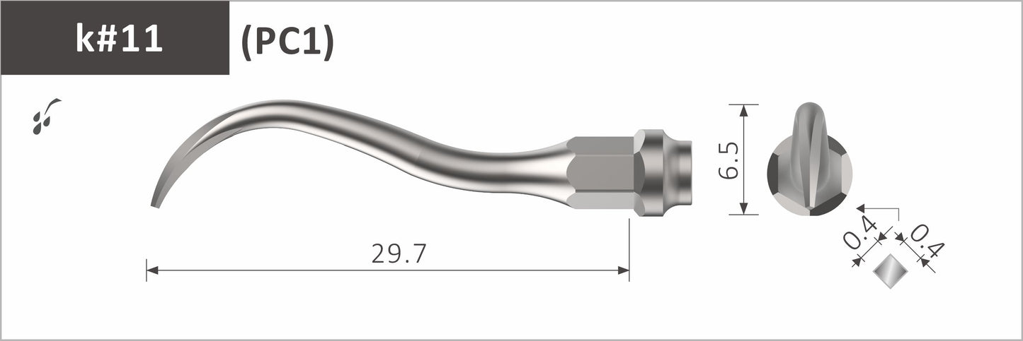 INSERTO ABLATORE COMPATIBILI PIEZOLUX-PIEZOSOFT KAVO