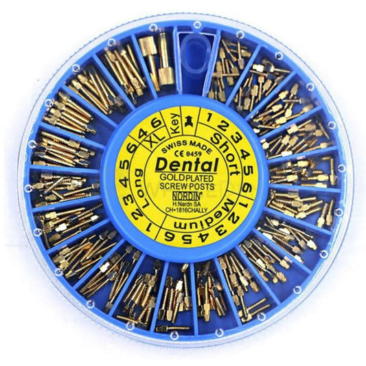 PERNI DORATI NORDIN ASSORTIMENTO 240pz