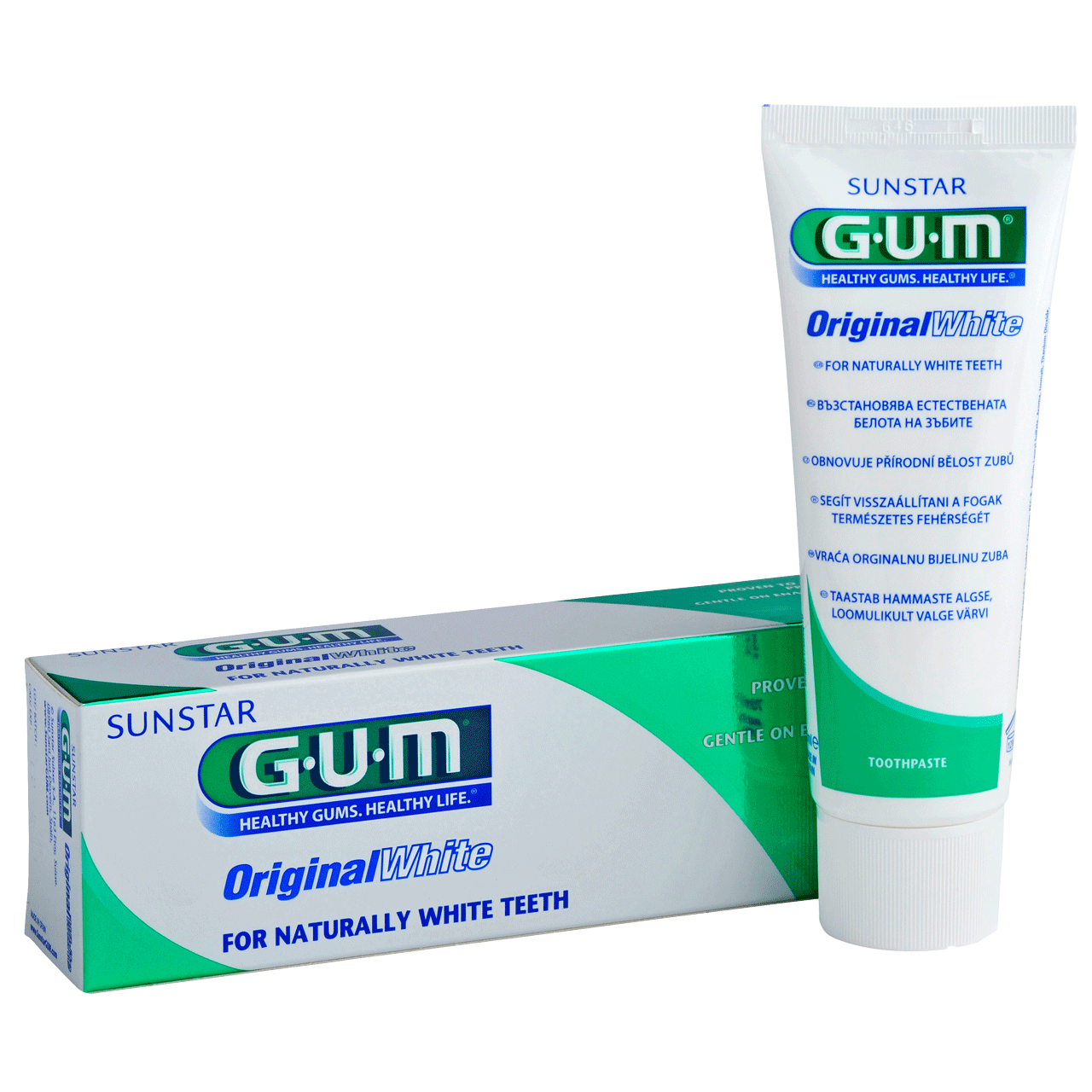 DENTIFRICIO GUM ORIGINAL WHITE 75ml