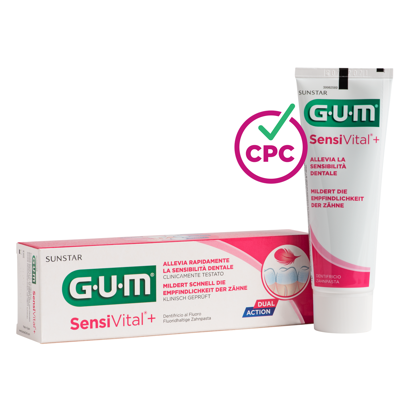 DENTIFRICIO GUM SENSIVITAL+ 75ml