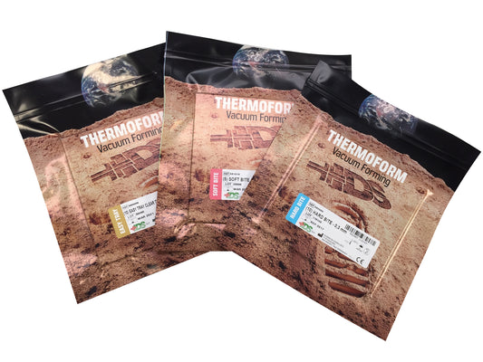 PIASTRE THERMOFORM HARD BITE 10pz