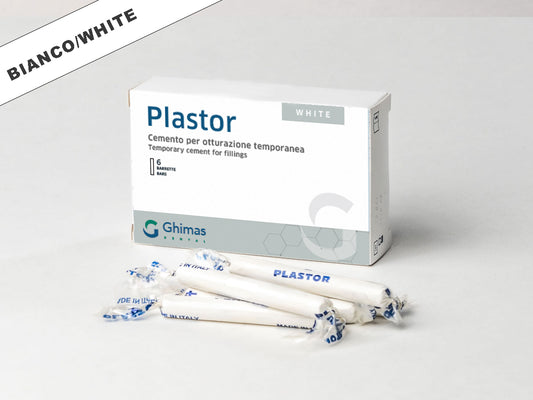 PLASTOR PFOG0100 BIANCO 6 BARRETTE 50gr