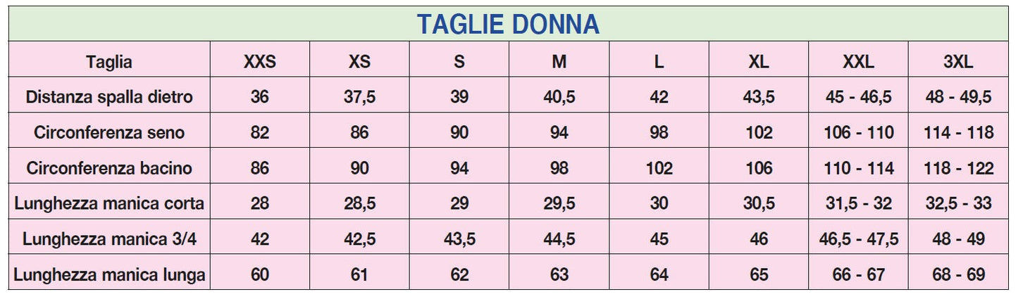 CASACCA DONNA CAPRI MANICA CORTA-LUNGA