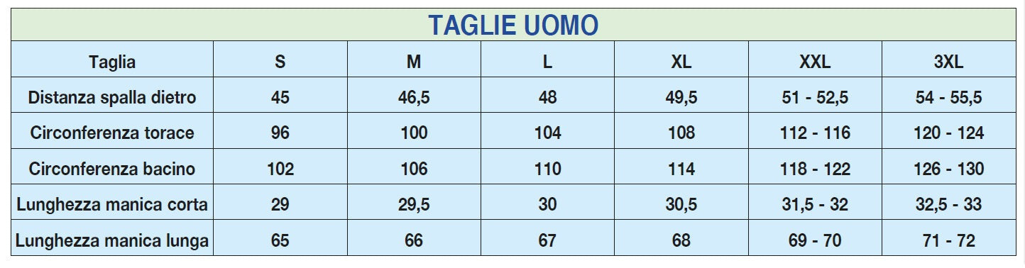 CASACCA UOMO RIMINI MANICA CORTA-LUNGA